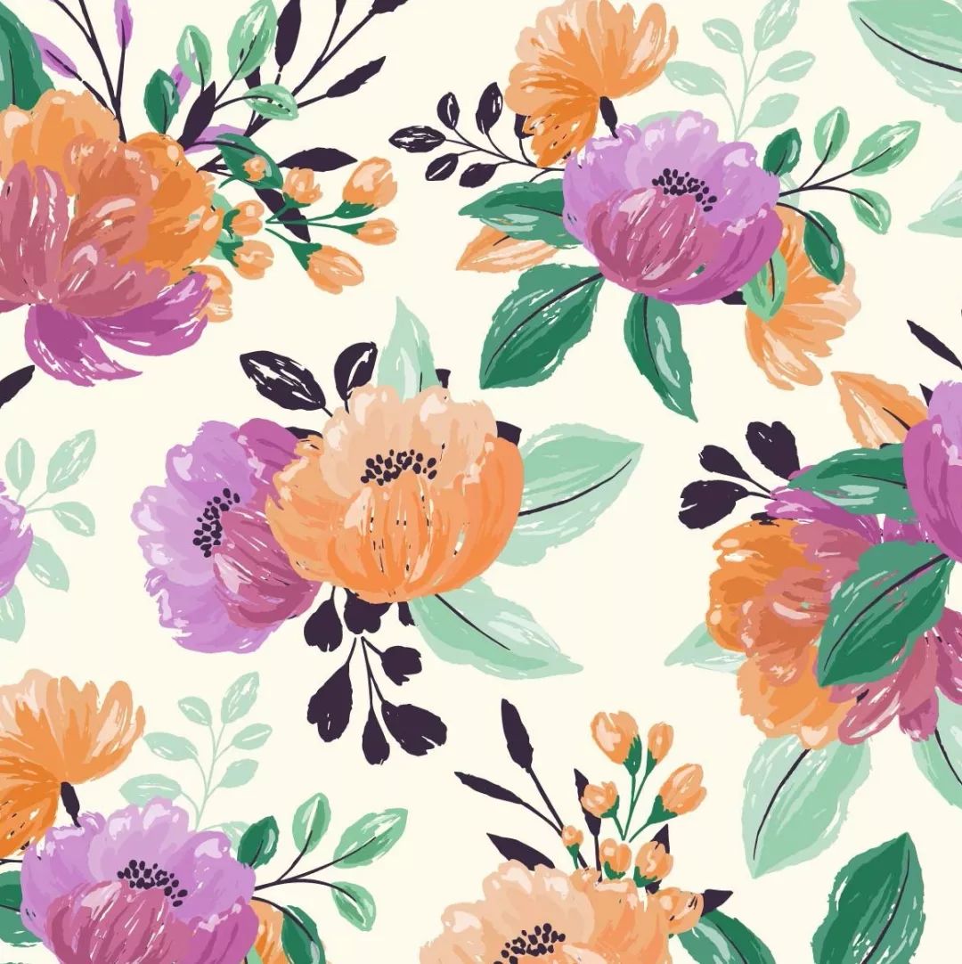 2021春夏图案趋势--空灵之花