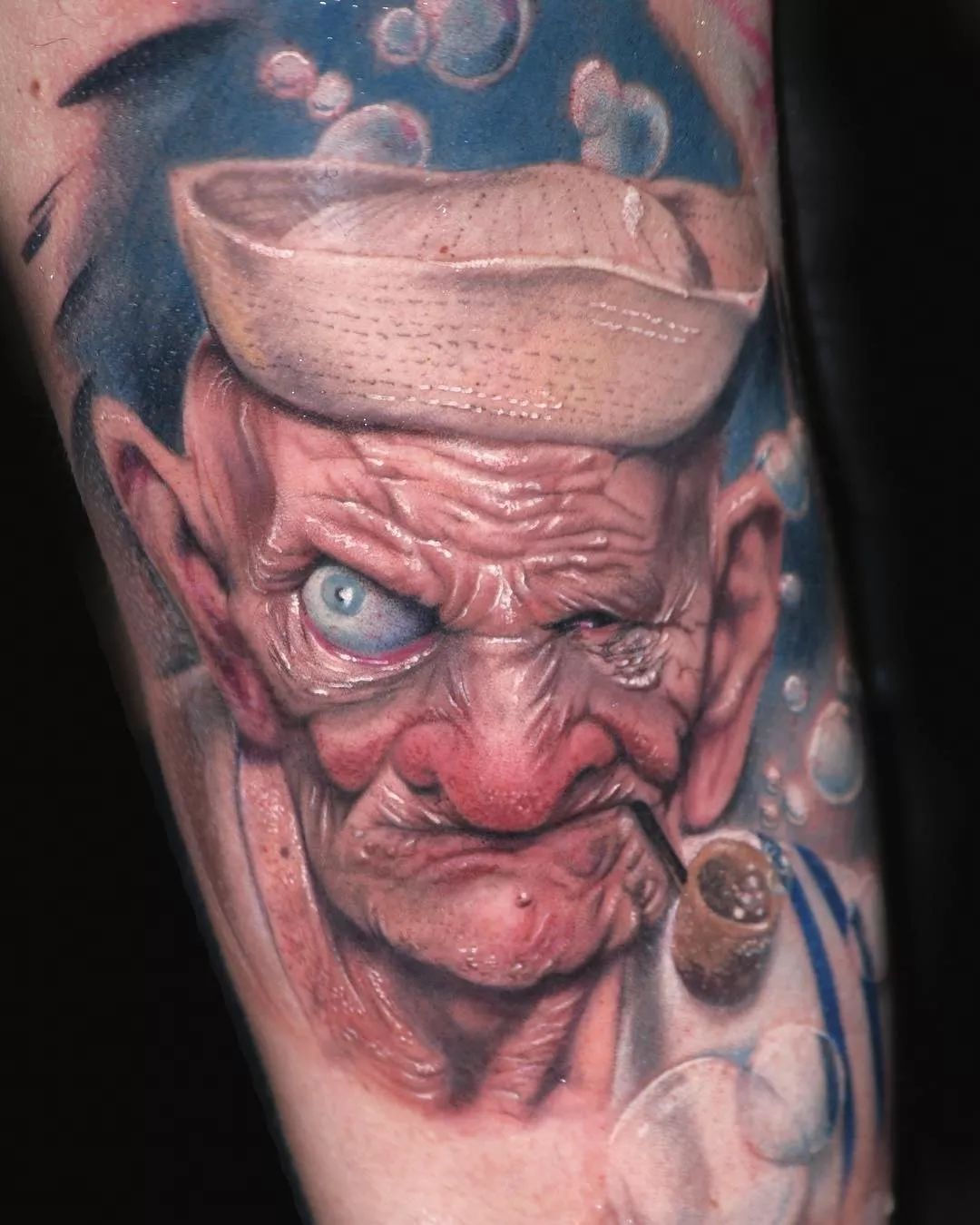 用纹身图案诠释的经典电影人物,总有一张击中你的心