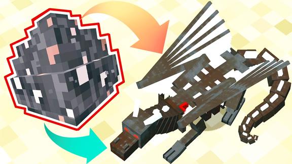 我的世界侏罗纪165骨龙蛋被雷劈瞬间变凋零龙孵化三只凋零龙