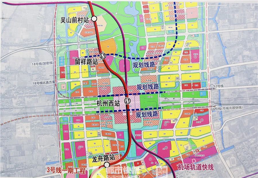 钱塘新区临江地铁规划图片