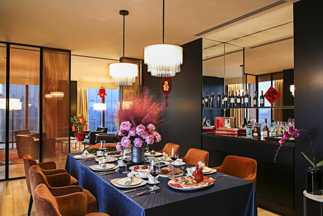 北京宝格丽酒店流动的中餐厅