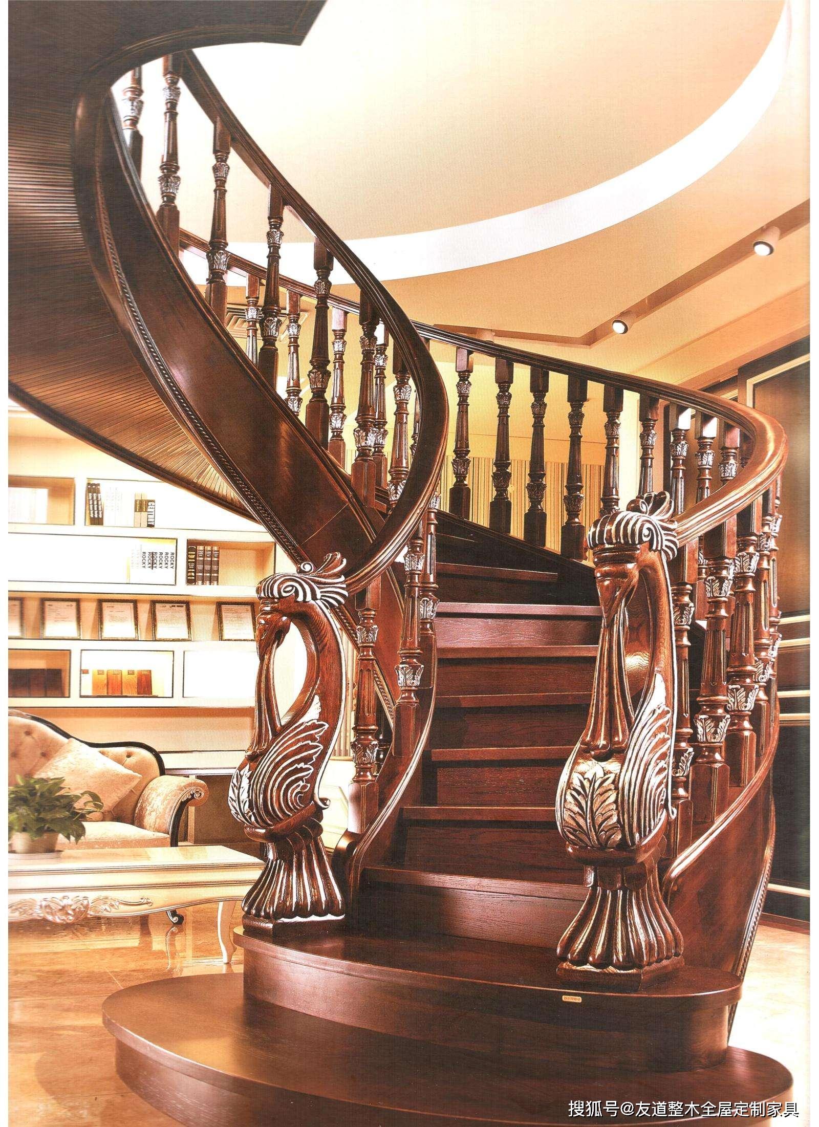 常见的实木楼梯有哪些及装修考虑的因素