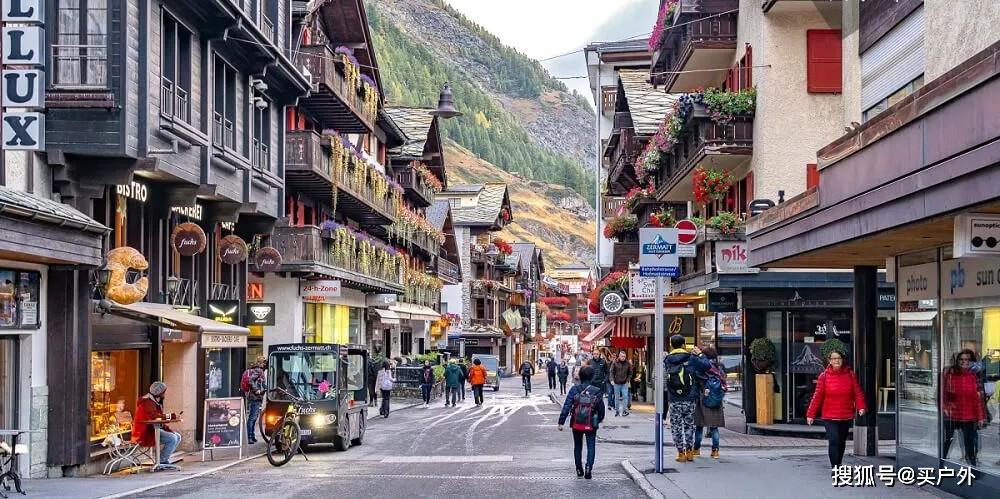 采尔马特 zermatt阿尔卑斯山脚下瑞士小镇去年瑞士自由