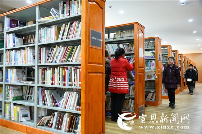 宣恩县县图书馆建成并投入使用