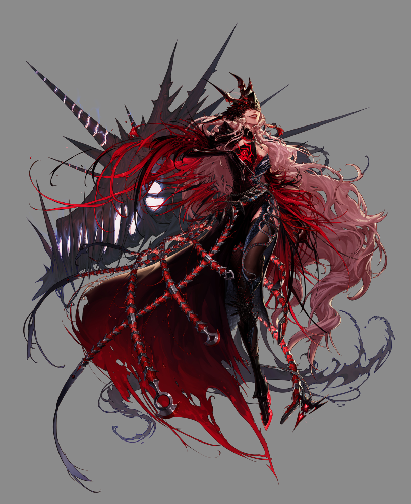 DNF:女鬼剑三觉全身超清立绘 剑魔成单腿女王 暗帝成最好看_玩家