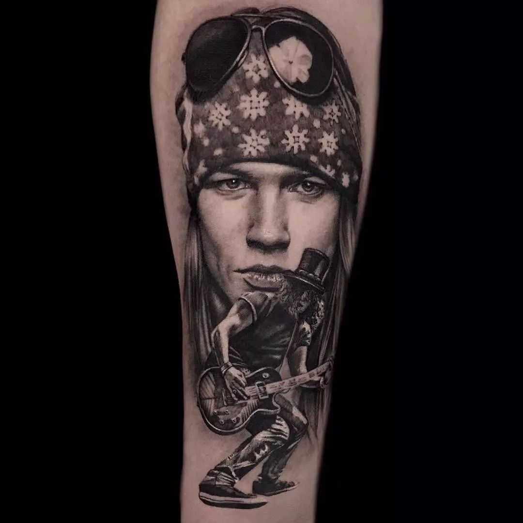 用纹身图案诠释的经典电影人物,总有一张击中你的心