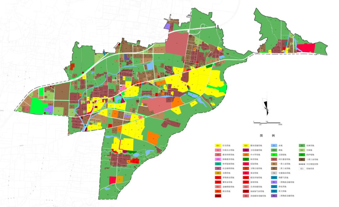 城阳四片区控规公示涉及夏庄街道惜福镇街道