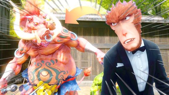 大圣归来28孙悟空三招打败猪妖王这里面每一层的怪物都不一样