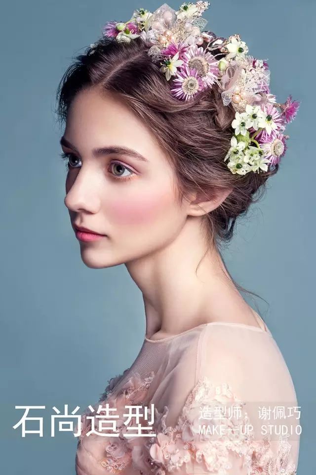 时尚创意花仙子新娘造型出炉美得与众不同