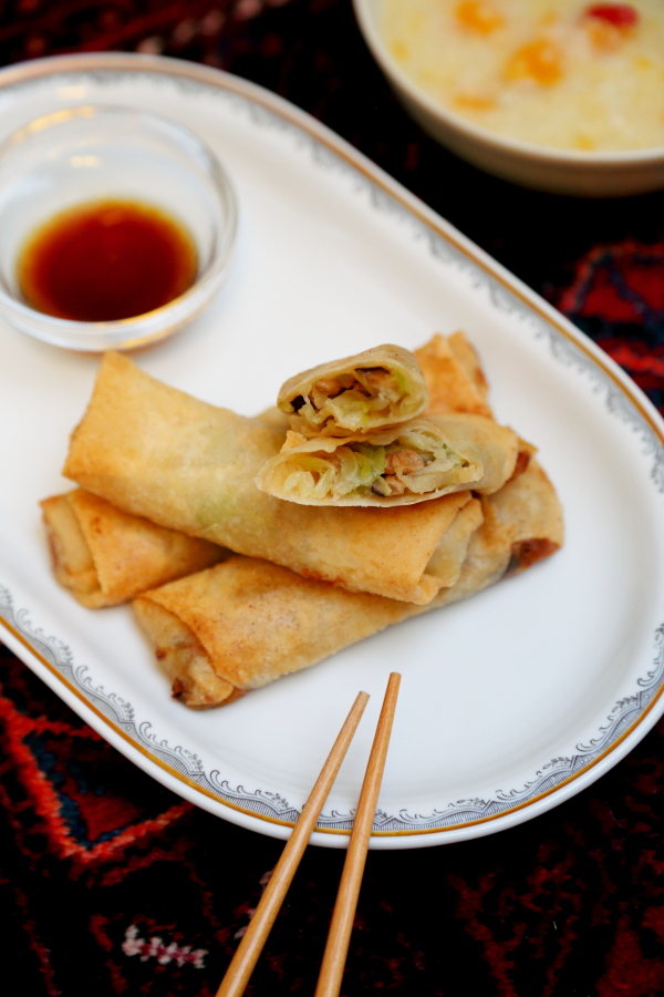 这才是最好吃的春卷过年没有它上海人说这年没有过