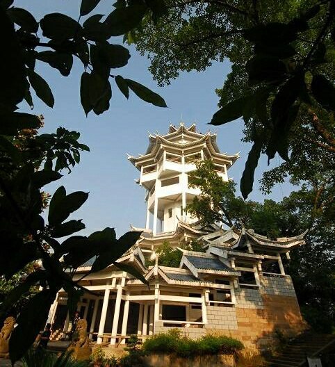 原创儿时记忆邻水银鼎山公园