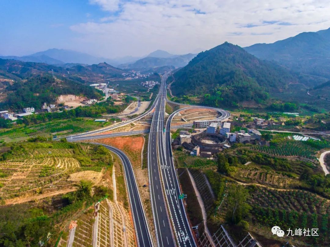 漳州云平高速正式通车啦收费标准在这航拍