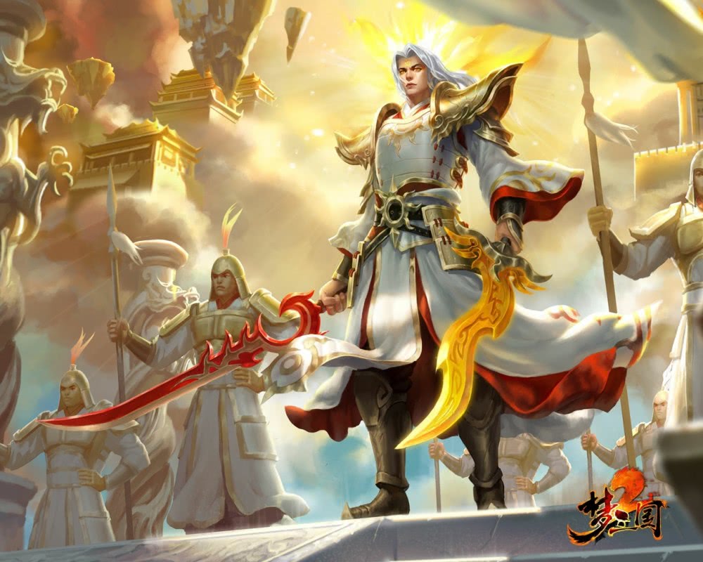 最新梦三国壁纸超炫酷吉祥鼠大王陆逊登场