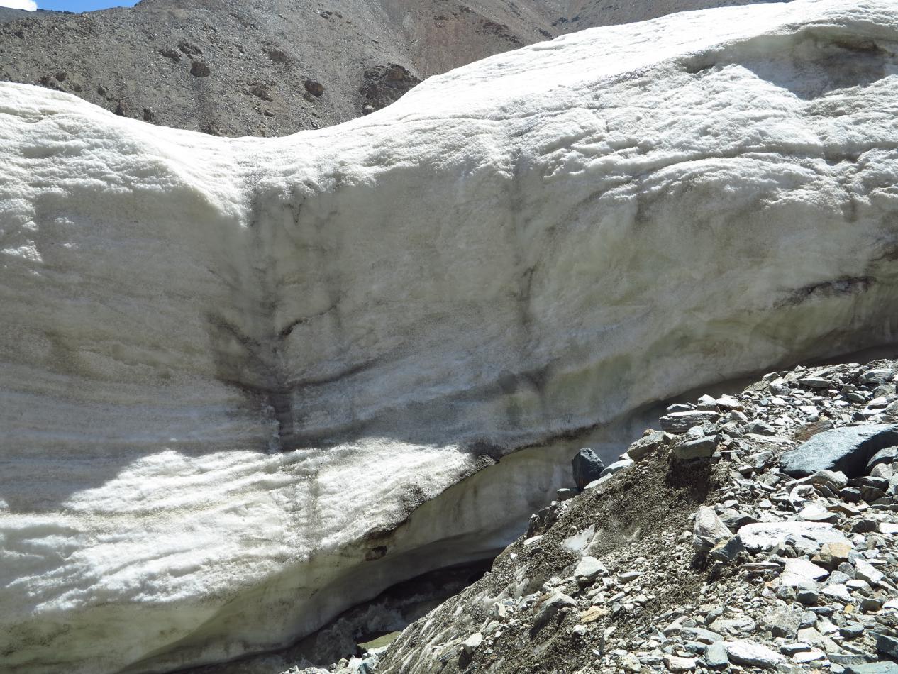 距城市最近的可游览冰川——七一冰川