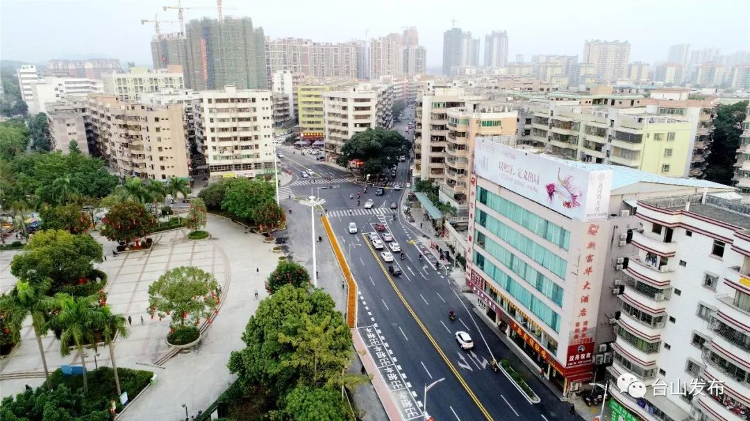 太棒啦!石花文化广场平交口改造完工