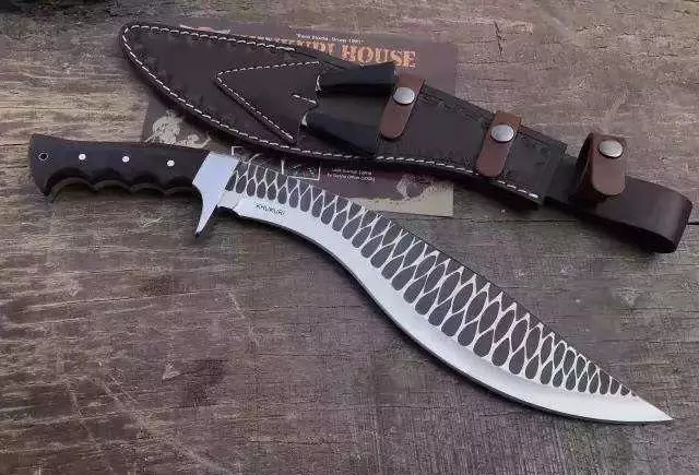 原创天下武功唯快不破全球最牛军刀第2是反曲刀之王