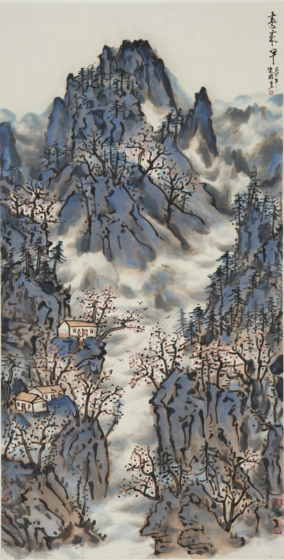 著名画家陈国勇丨我的山水画创作感言