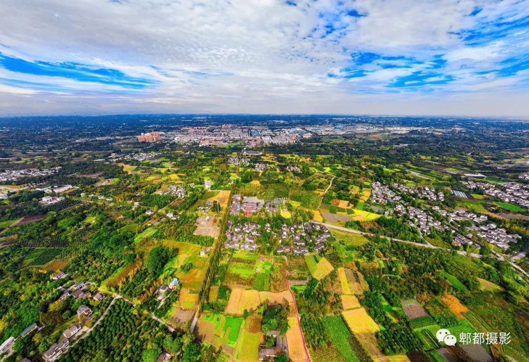 影展作品丨大美郫都飞瞰鹃城02郫都区首届航拍摄影大赛展入选作品