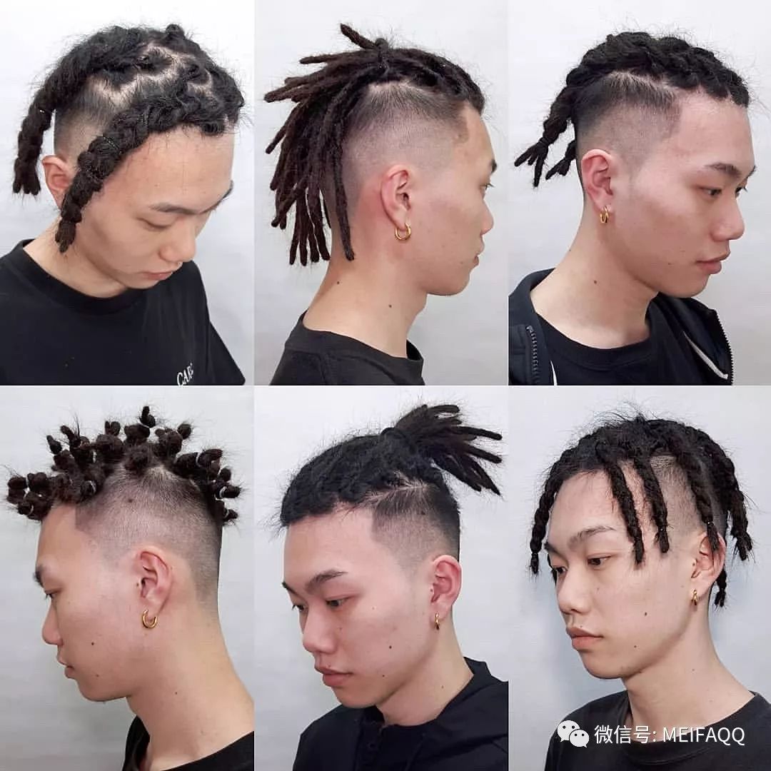 嬉皮式男生流行发型100款,换个发型你也是潮男