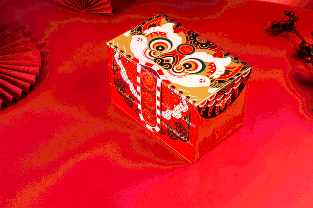 包装设计贤草品牌顾问为环球艺术茗茶品牌tnine设计的2019新年礼盒