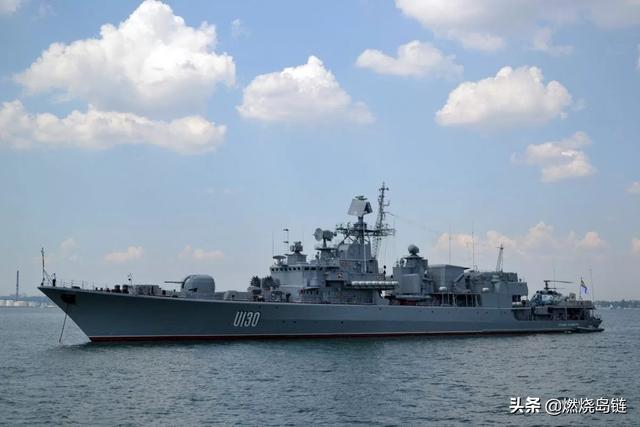 是乌克兰海军唯一的大型舰艇,也是乌克兰海军的门面.