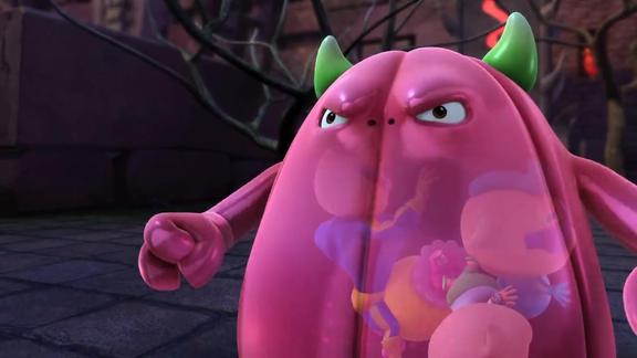 猪猪侠:果冻怪真是厉害,只是一个人,就团灭了五灵卫!