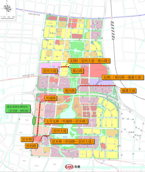 中创区即将新建四条道路,总投资约6390万元!