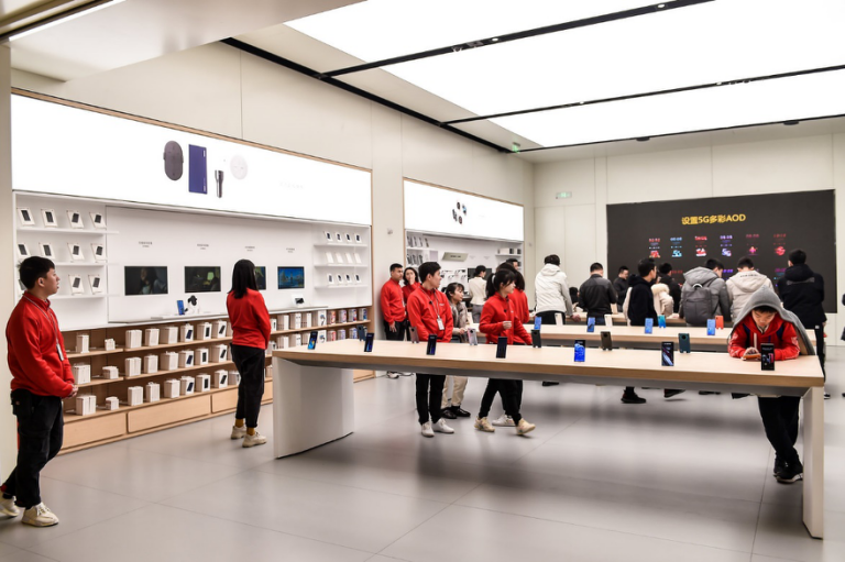 新零售标杆插到成都 华为授权店plus引领科技新潮