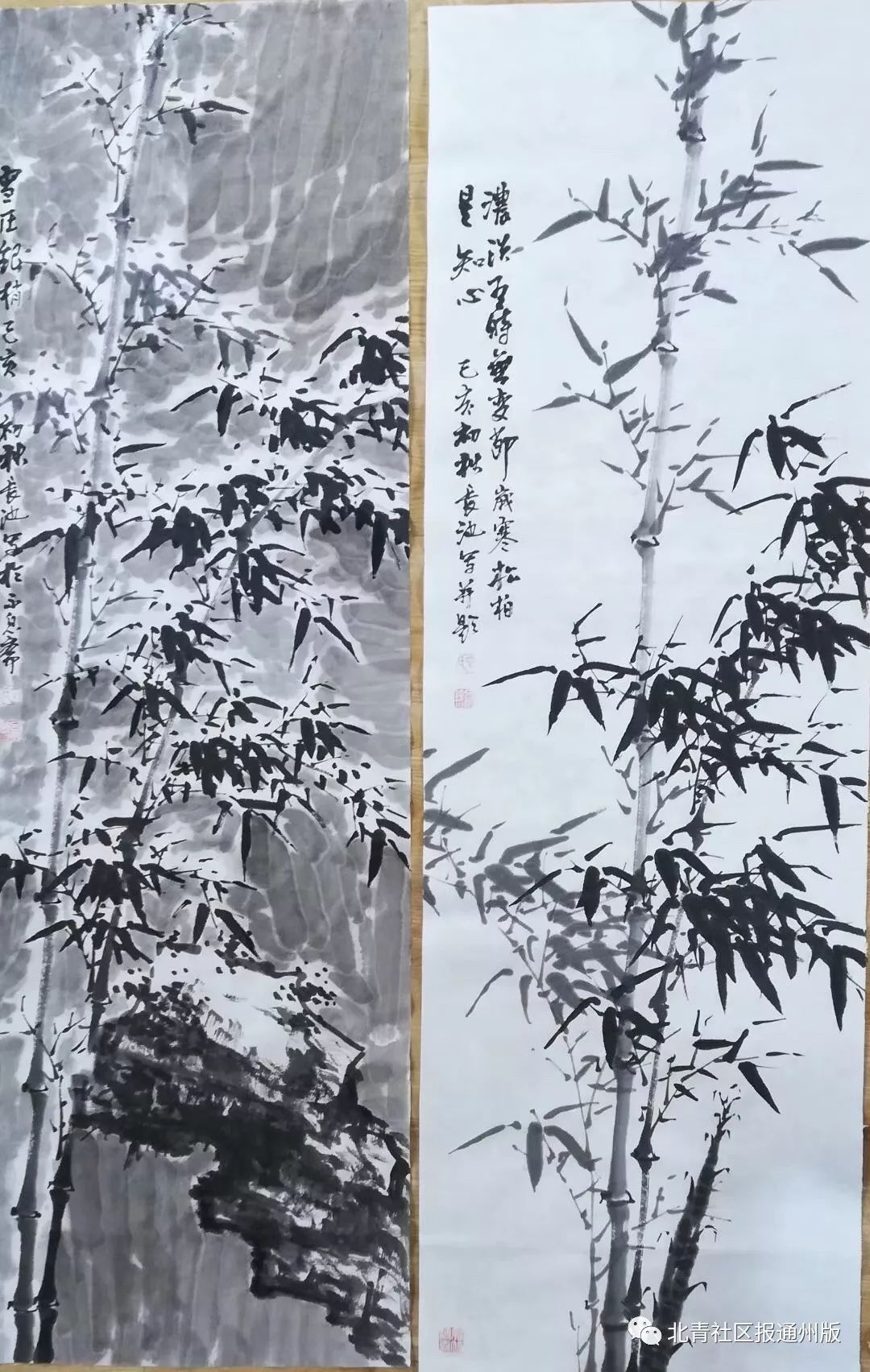 吕长池把具象之美与抽象之美巧妙地和谐统一,将人