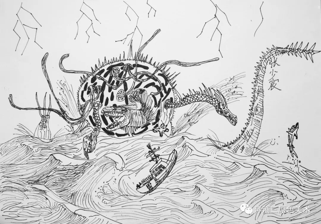 三原色第五期绘画评选作品欣赏