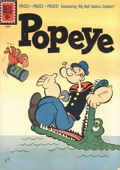 国外插画封面欣赏popeye大力水手系列
