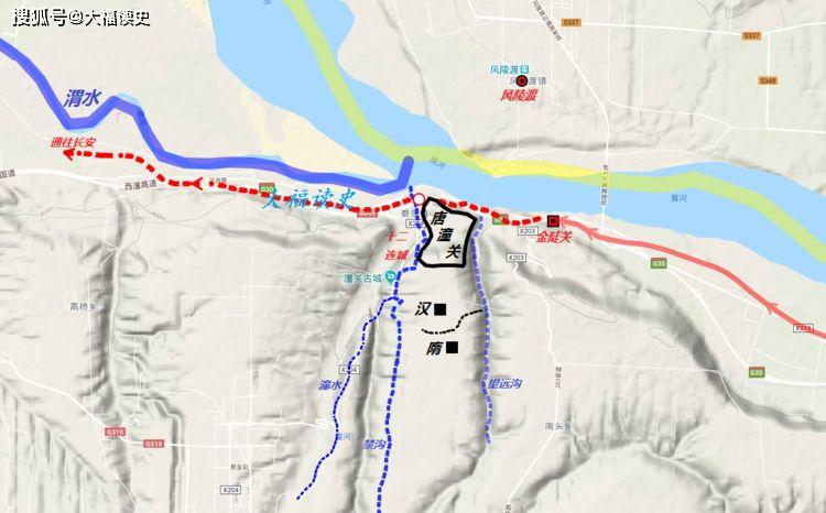 原创图说千年古城潼关与山海关并列第一自古便是兵家必争之地