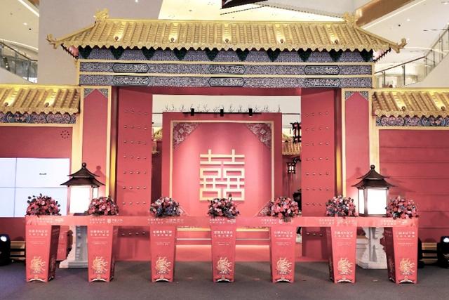 "宫囍龙凤呈祥"故宫古代婚礼主题展走进天津金街