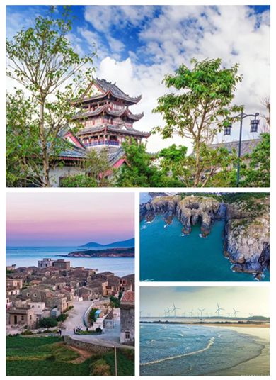 春节1日游￥198人东海仙境平潭将军山海坛古城仙人井汽车一日游