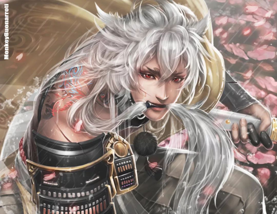 来自中国专注游戏原画设计的绘师犬千代