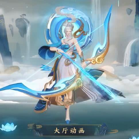 伽罗五岳传说皮肤正式出炉普攻和技能全是特效回城特效美呆了