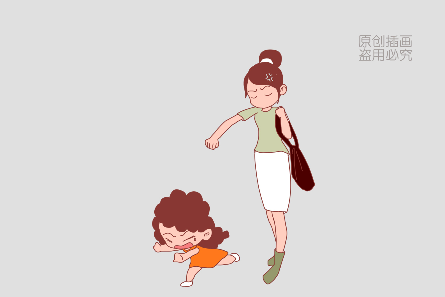 依旧十分紧张害怕,而这样的距离感直接导致了母女关系的僵硬和程序化