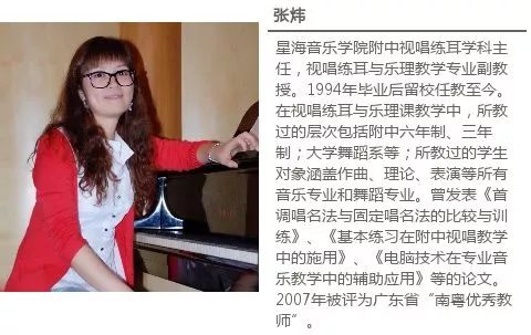 曾发表《简论视唱练耳教学模式的转变》等多篇专业类论文;参与国家