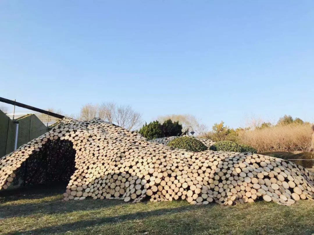 南四环路上巧夺天工的地景作品这里还有更多就在这个四季如春百花开的