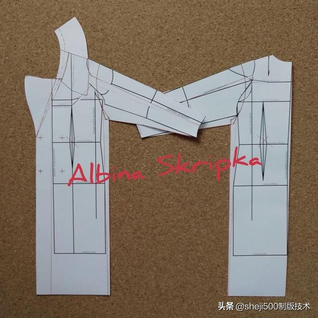 6款欧美时尚大衣纸样参考