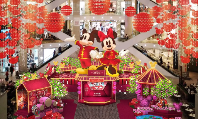 2020马来西亚各大商场新春美陈布置大比拼