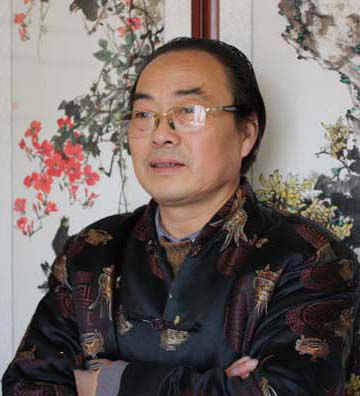 省美术家协会会员殷小雅参观中国国际新闻网安徽频道