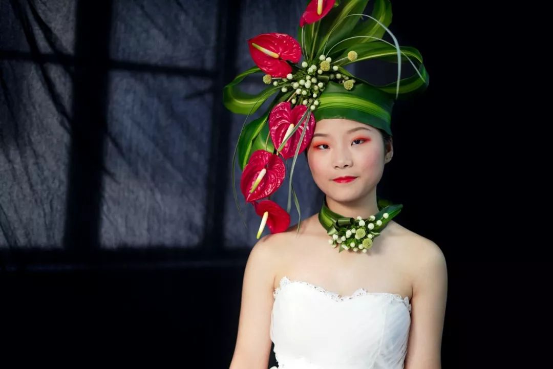 人体花艺作品介绍