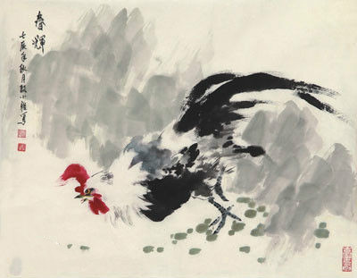 殷小雅作品赏析:殷小雅先生作品多次获省内外美术作品展大奖.