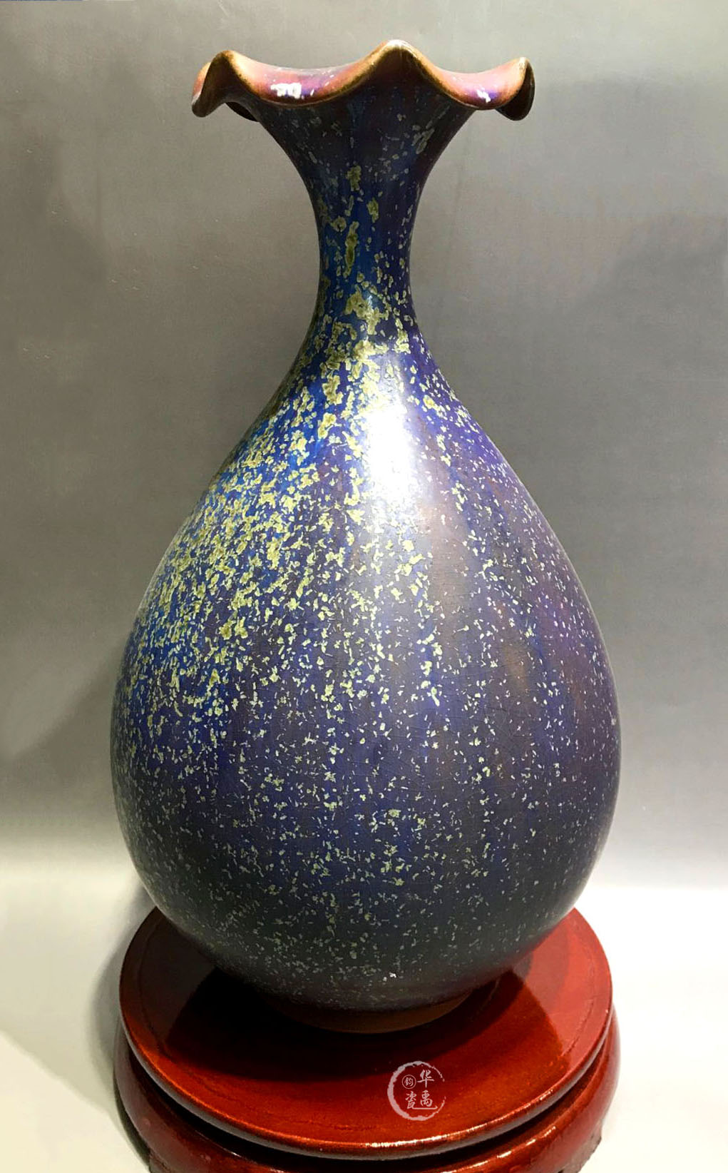 原创华禹钧瓷——欣赏收藏的钧瓷,层次感强釉色变幻莫测