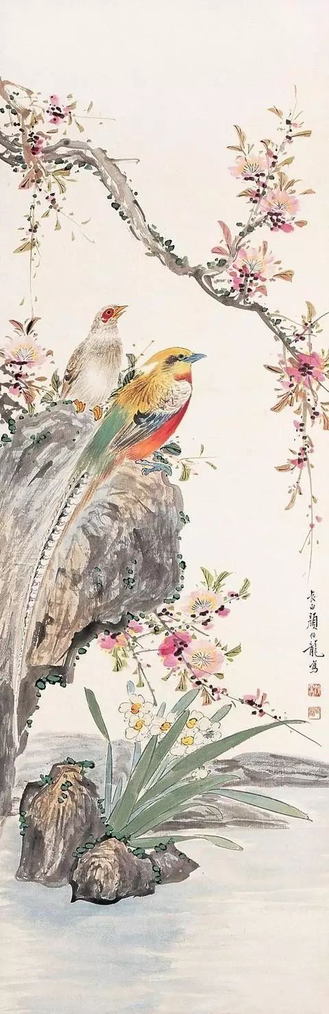 分享一组超美花鸟工笔画真是大饱眼福