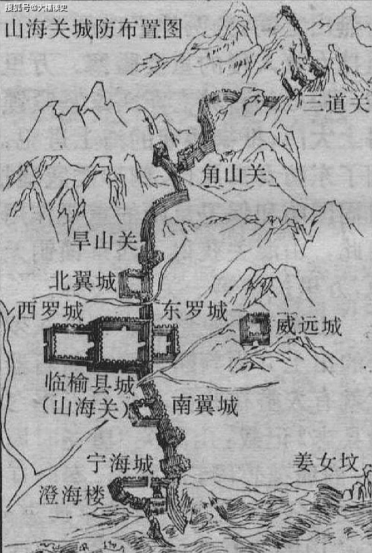 原创图说山海关筑城仅638年地位却超过了3条最著名的千年古道