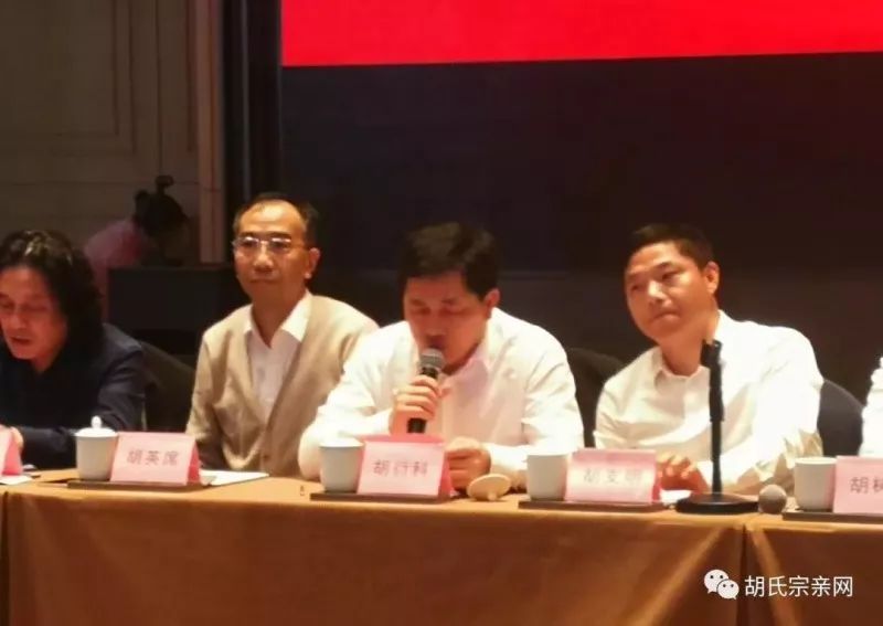 广西会长胡伟波发言湖北会长胡洁发言湖南会长胡生加发言福建会长胡新