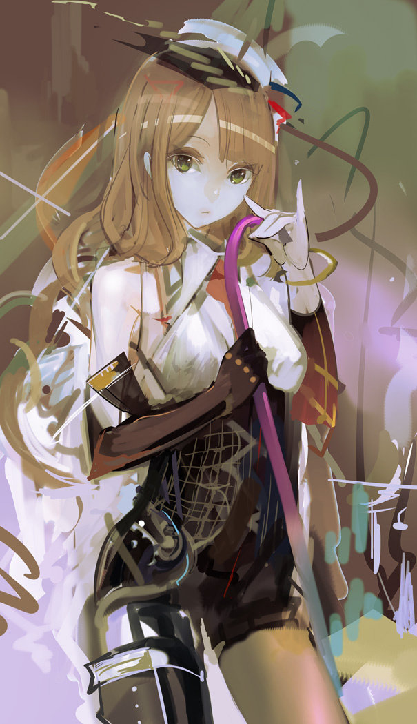 插画师 uturo 笔触干净利落,画面唯美的动漫美少女插画作品