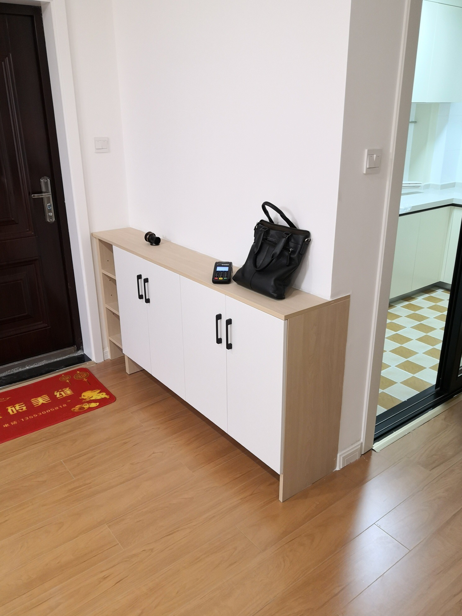 白墙67,黑门67,原60木家60具搭配67出来挺67漂67亮